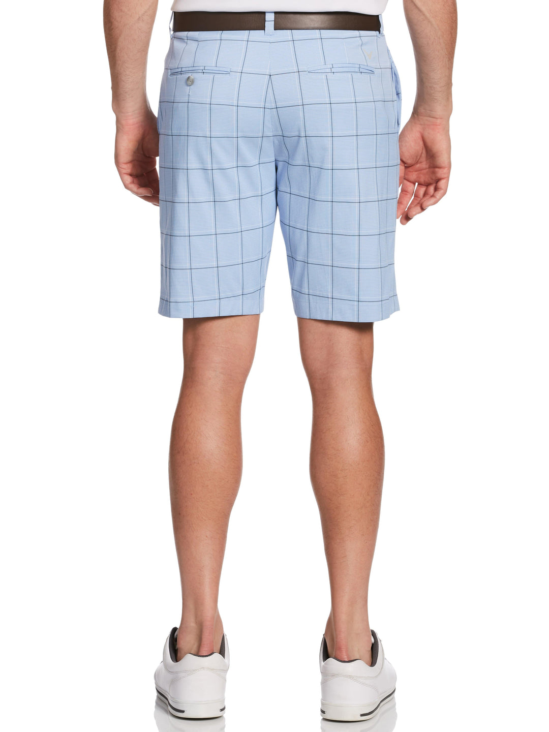 Men's Plaid Stretch Short