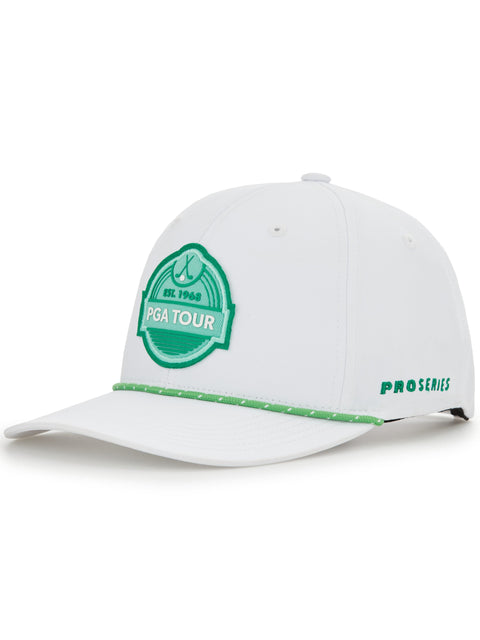 Premium Label Golf Cap (Bright White) 