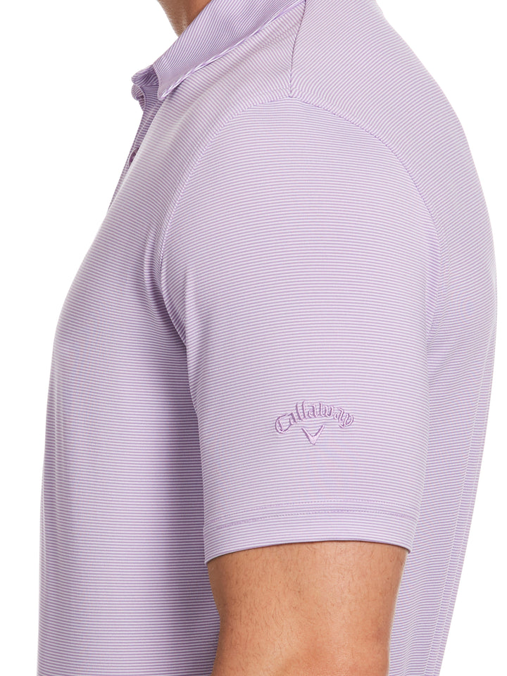 Men's Pro Spin Fine Line Golf Polo (Fairy Wren) 