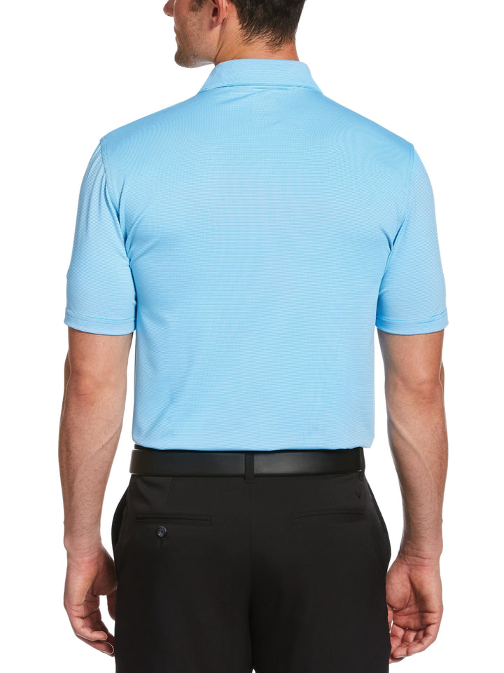 Men's Pro Spin Fine Line Stripe Golf Polo