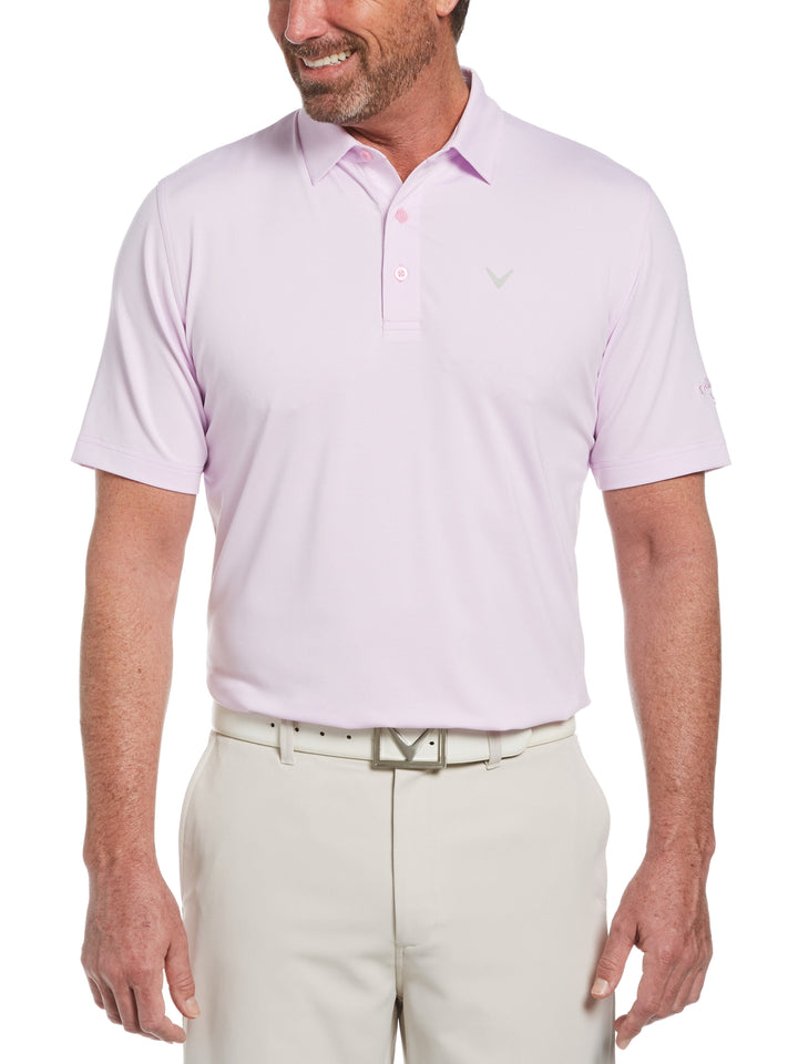 Men's Pro Spin Fine Line Stripe Golf Polo