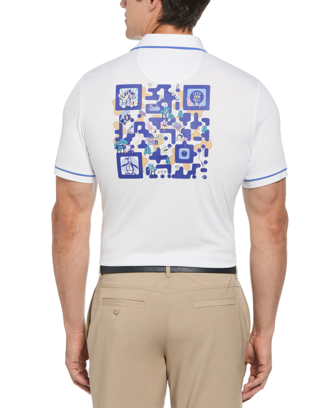 QR Code Earl Polo (Bright White) 