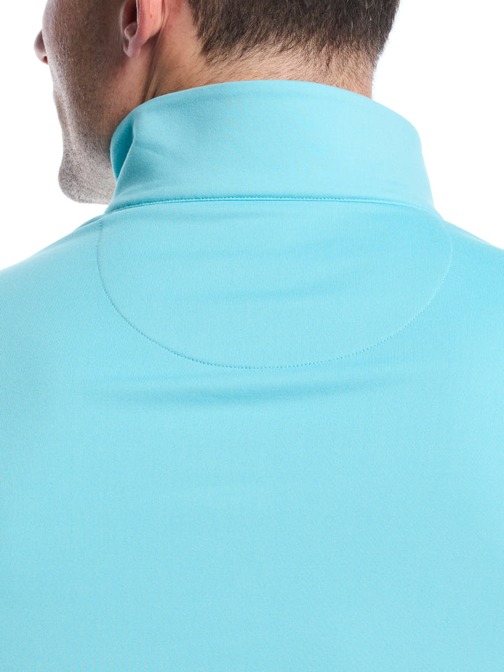 Men's Quarter Zip Fleece Golf Pullover