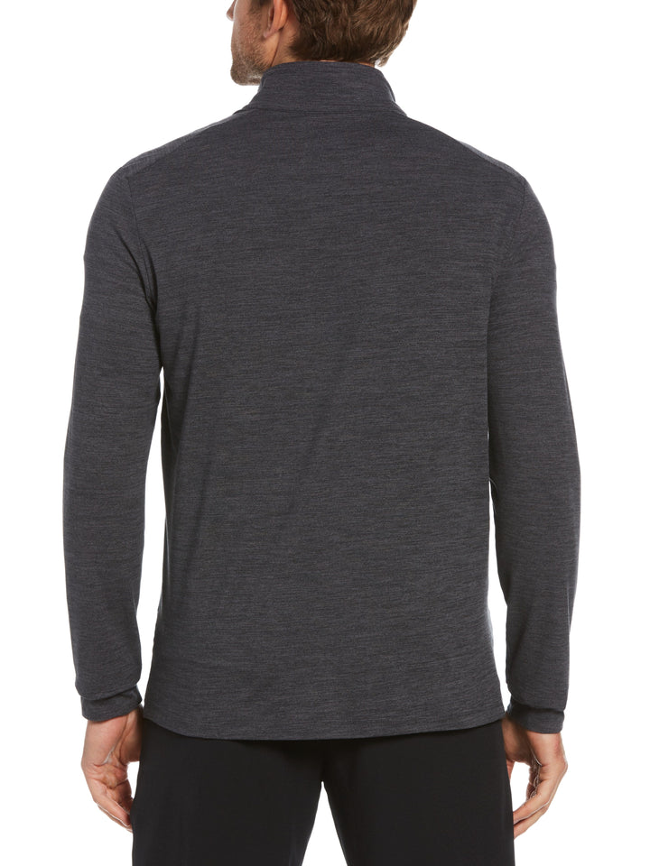 Men's Quarter Zip Printed Pullover