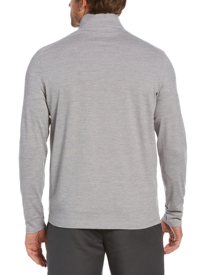 Men's Quarter Zip Printed Pullover