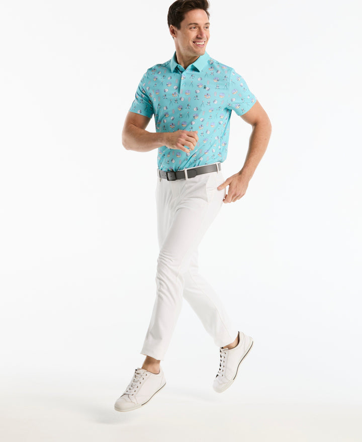 Range Finder Golf Polo (Blue Radience) 