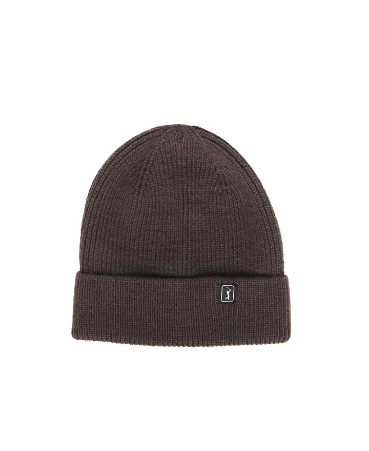 Recycled Polyester Golf Beanie (Asphalt) 