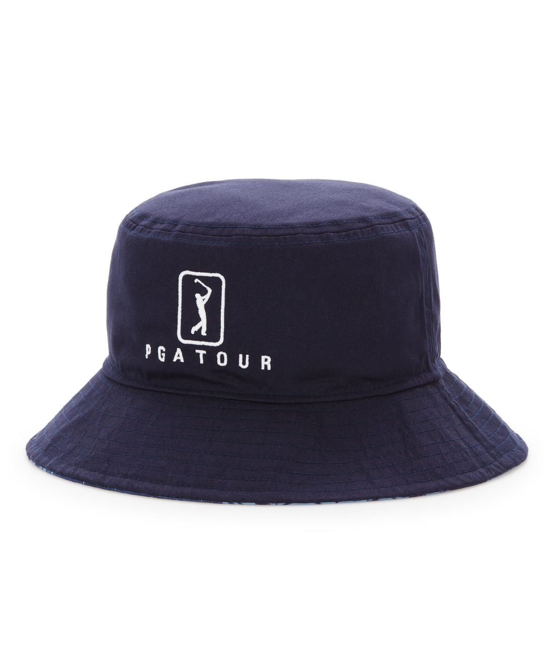 Reversible Camo Golf Bucket Hat (Peacoat) 