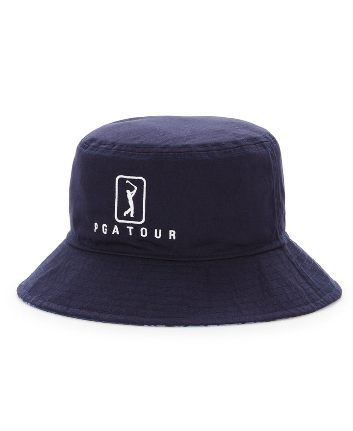 Reversible Camo Golf Bucket Hat (Peacoat) 