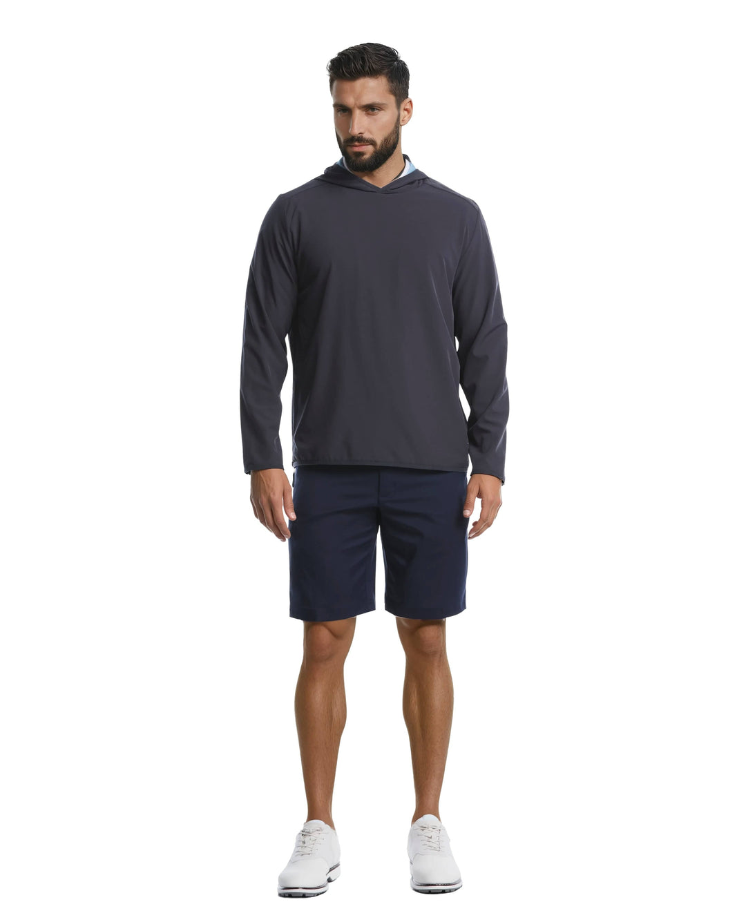 Reversible Golf Hoodie (India Ink) 