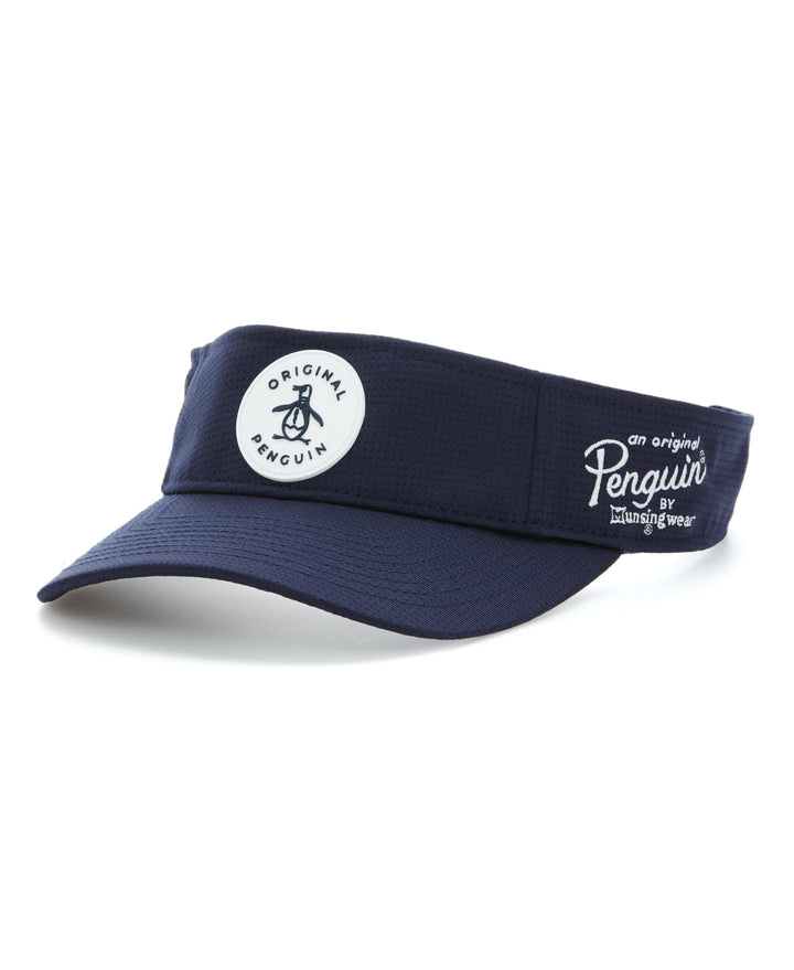 Rubber Patch Golf Visor (Black Iris) 