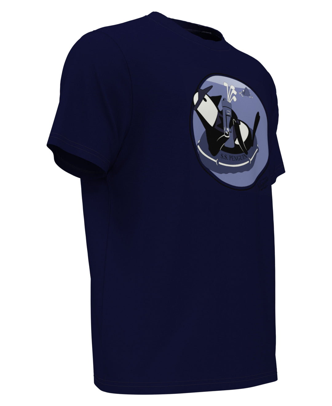 Shipwreck Pete Print Golf Tee (Black Iris) 
