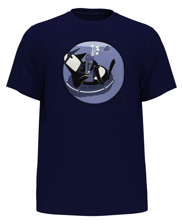 Shipwreck Pete Print Golf Tee (Black Iris) 