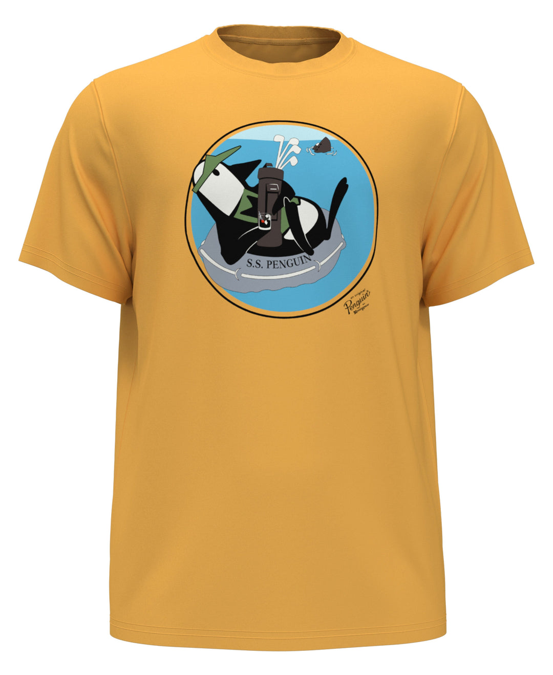Shipwreck Pete Print Golf Tee (Warm Apricot) 