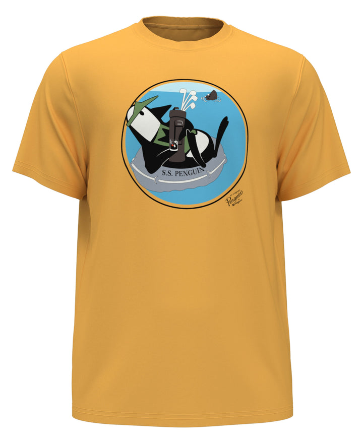 Shipwreck Pete Print Golf Tee (Warm Apricot) 