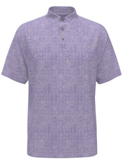 Men's Short Sleeve Printed Polo