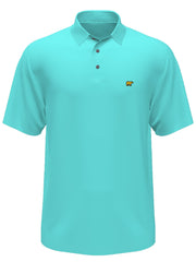 Men's Short Sleeve Solid Texture Polo