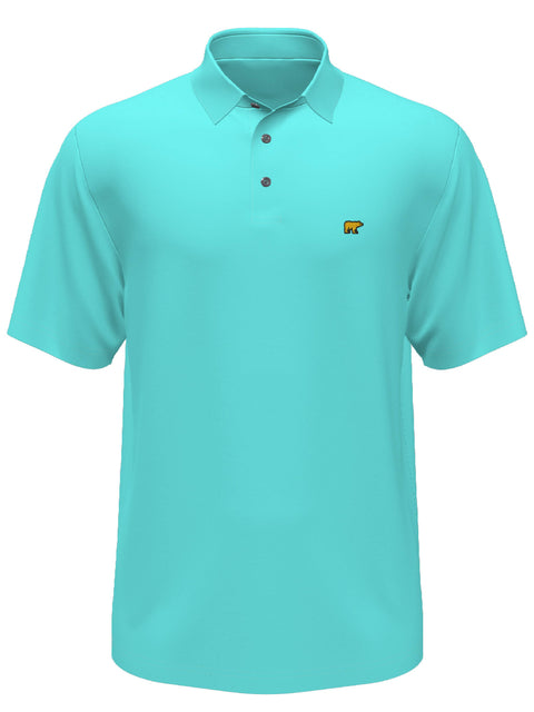 Men's Short Sleeve Solid Texture Polo