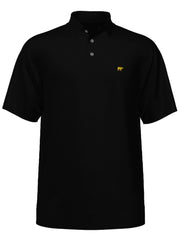 Men's Short Sleeve Solid Texture Polo