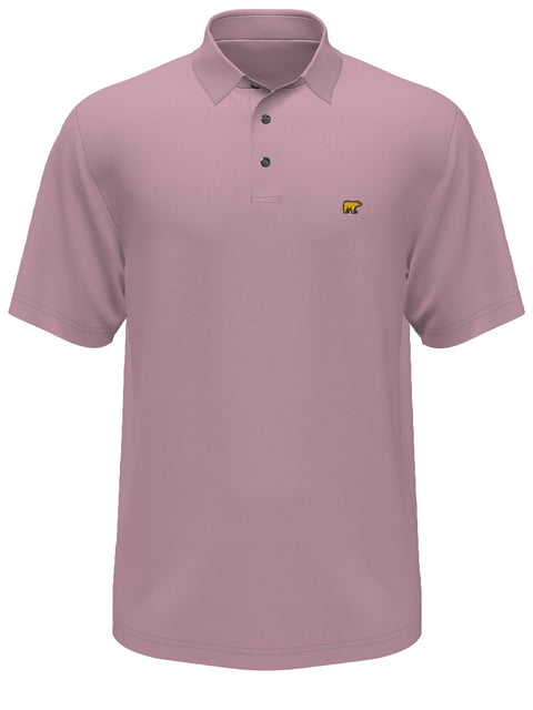 Men's Short Sleeve Solid Texture Polo