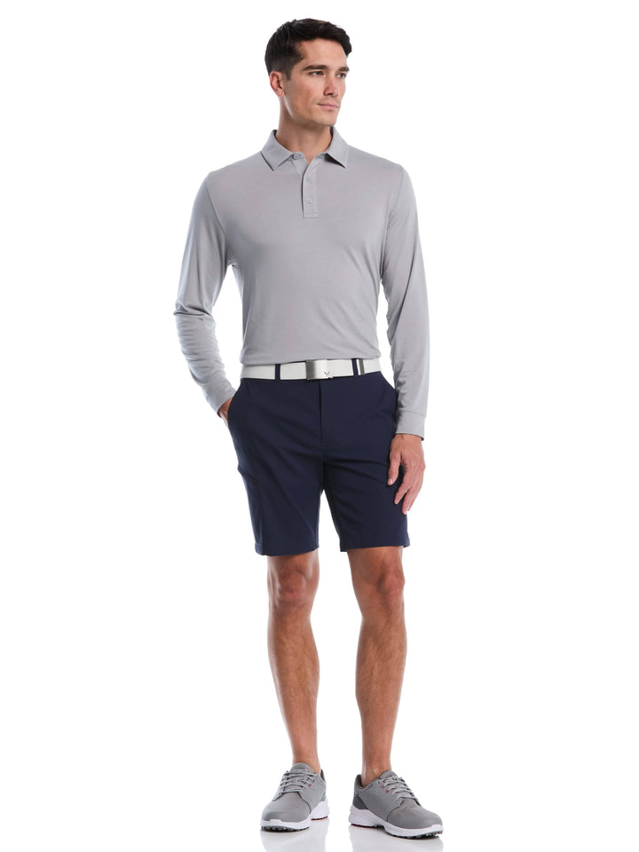 Men's Solid Golf Shorts | 9" Inseam