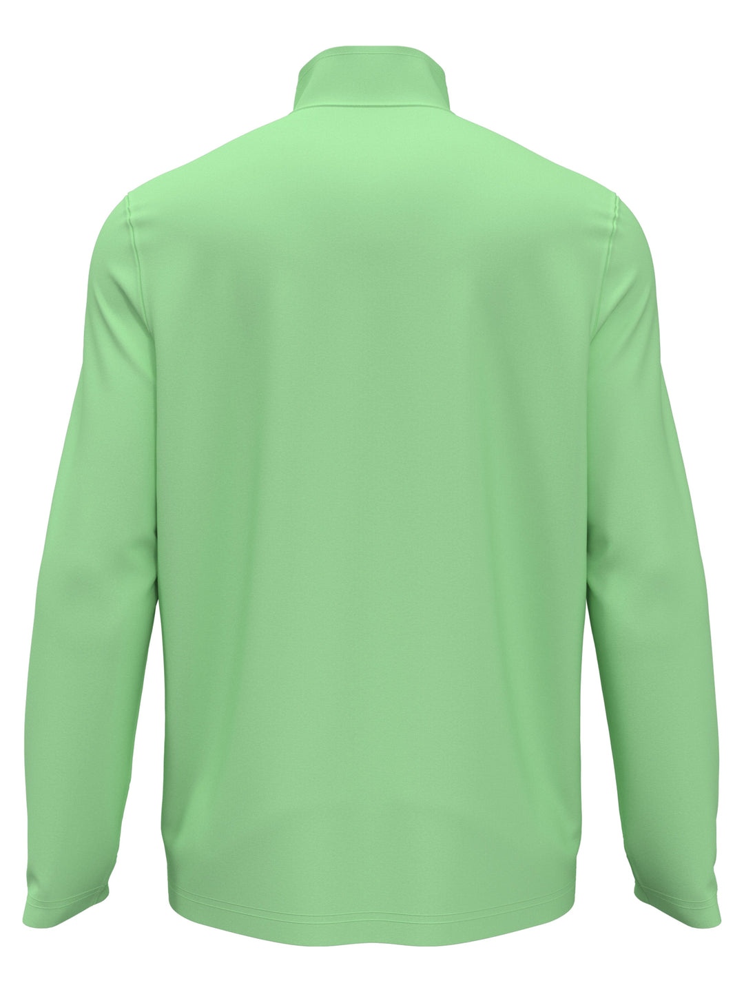Men's Solid Sun Protection Quarter Zip Golf Pullover