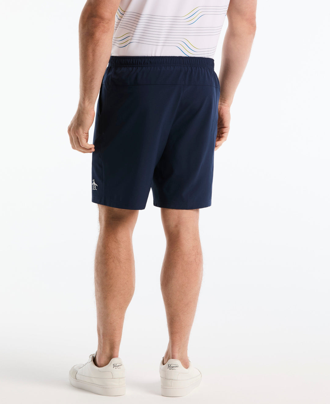 Men's Solid Tennis Shorts | 8" Inseam