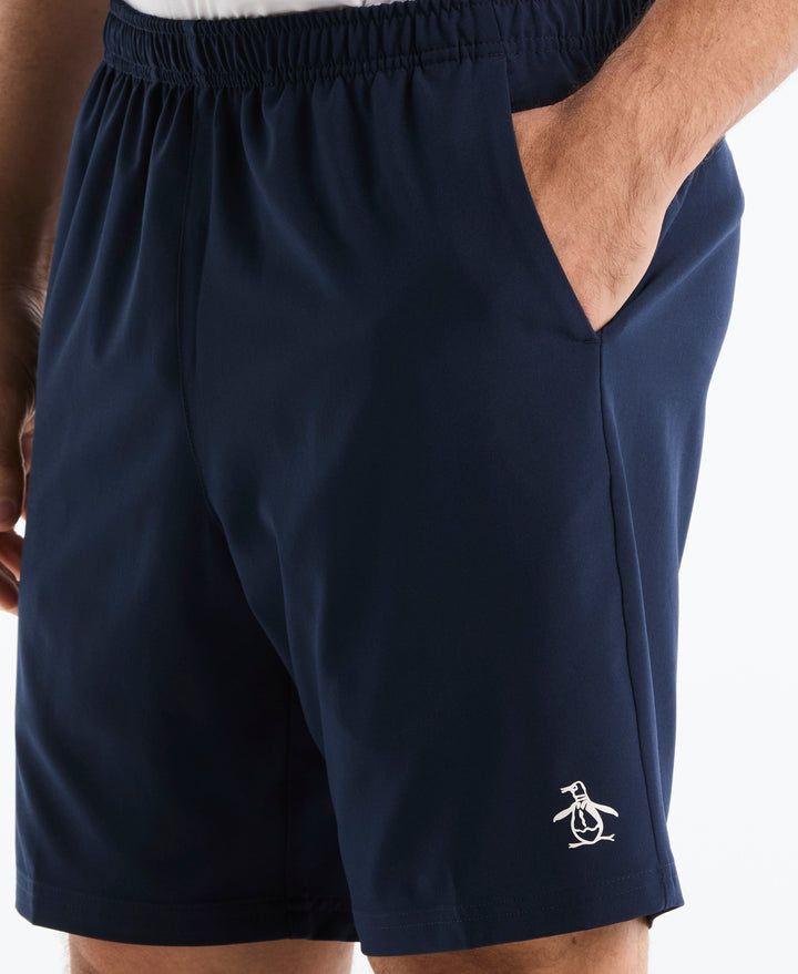 Men's Solid Tennis Shorts | 8" Inseam