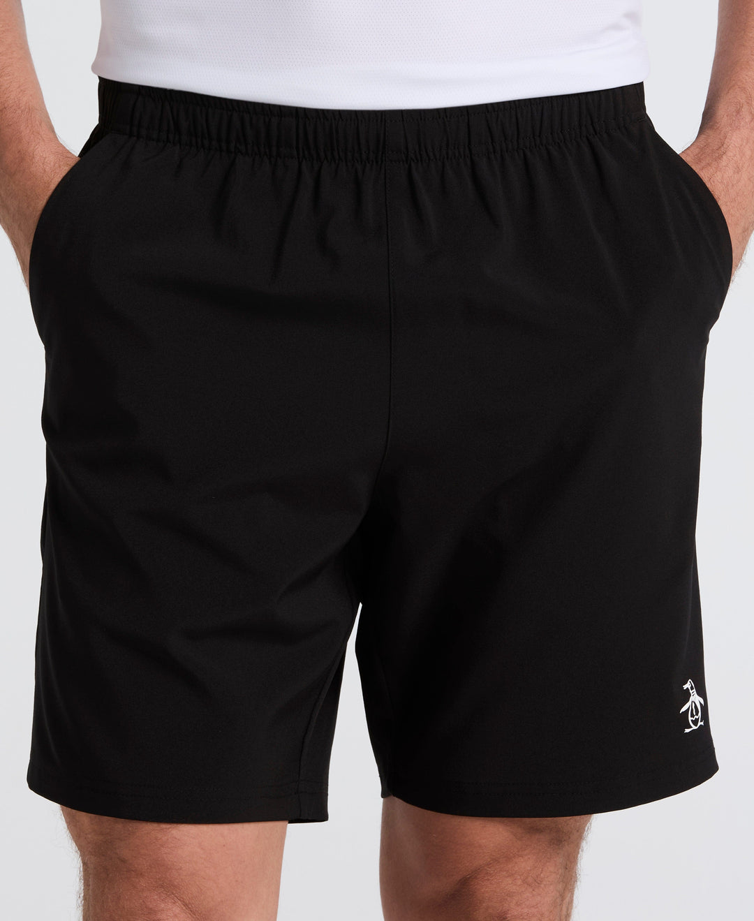 Men's Solid Tennis Shorts | 8" Inseam
