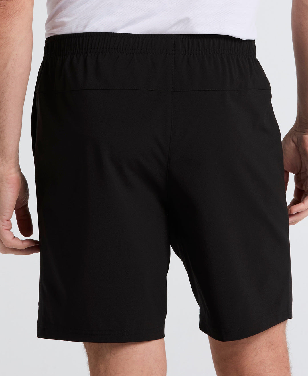Men's Solid Tennis Shorts | 8" Inseam