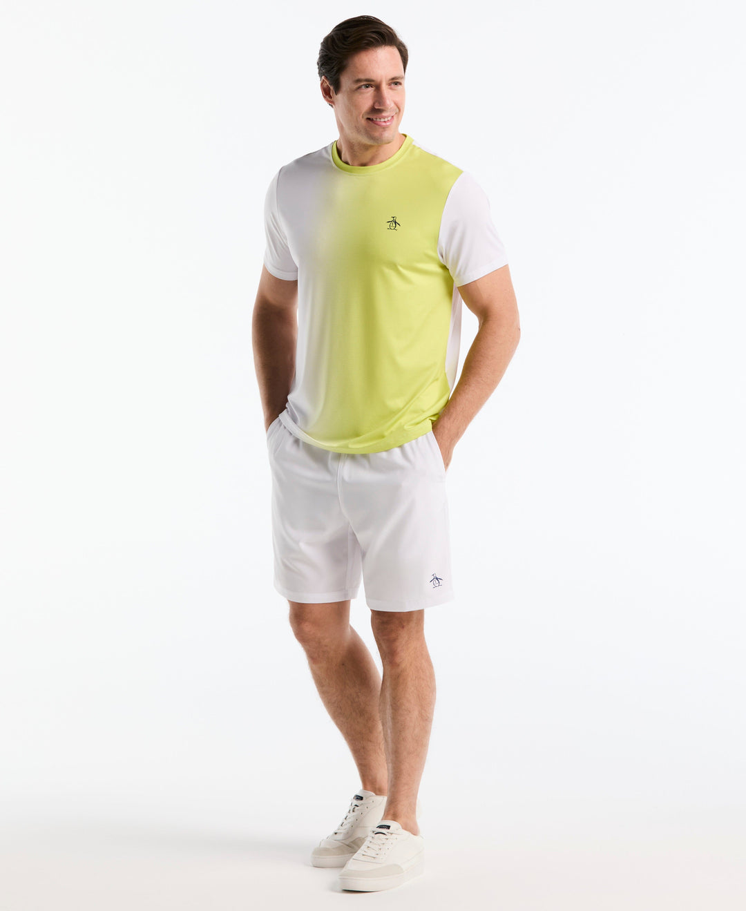 Men's Solid Tennis Shorts | 8" Inseam