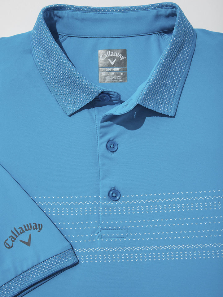 Men's Swing Tech™ Birdseye Racer Stripe Golf Polo