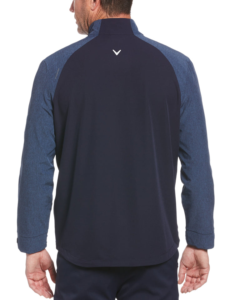Men's Swing Tech™ Blocked Quarter Zip Golf Windbreaker