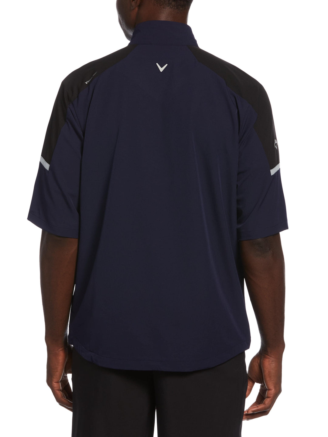 Men's Swing Tech™ Blocked Quarter Zip Golf Windbreaker