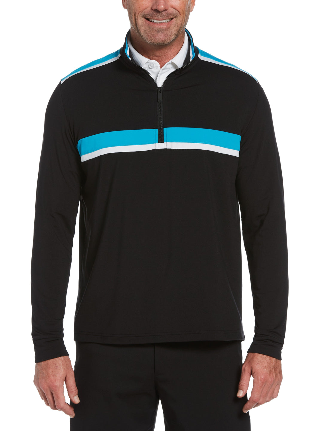 Men's Swing Tech™ Chillout Fleece Quarter Zip Golf Pullover