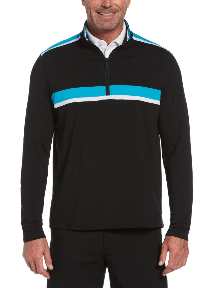 Men's Swing Tech™ Chillout Fleece Quarter Zip Golf Pullover