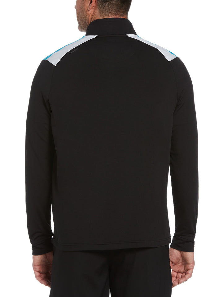 Men's Swing Tech™ Chillout Fleece Quarter Zip Golf Pullover