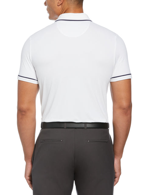 Technical Earl Short Sleeve Golf Polo Shirt (Bright White) 