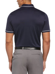 Technical Earl Short Sleeve Golf Polo Shirt (Black Iris) 