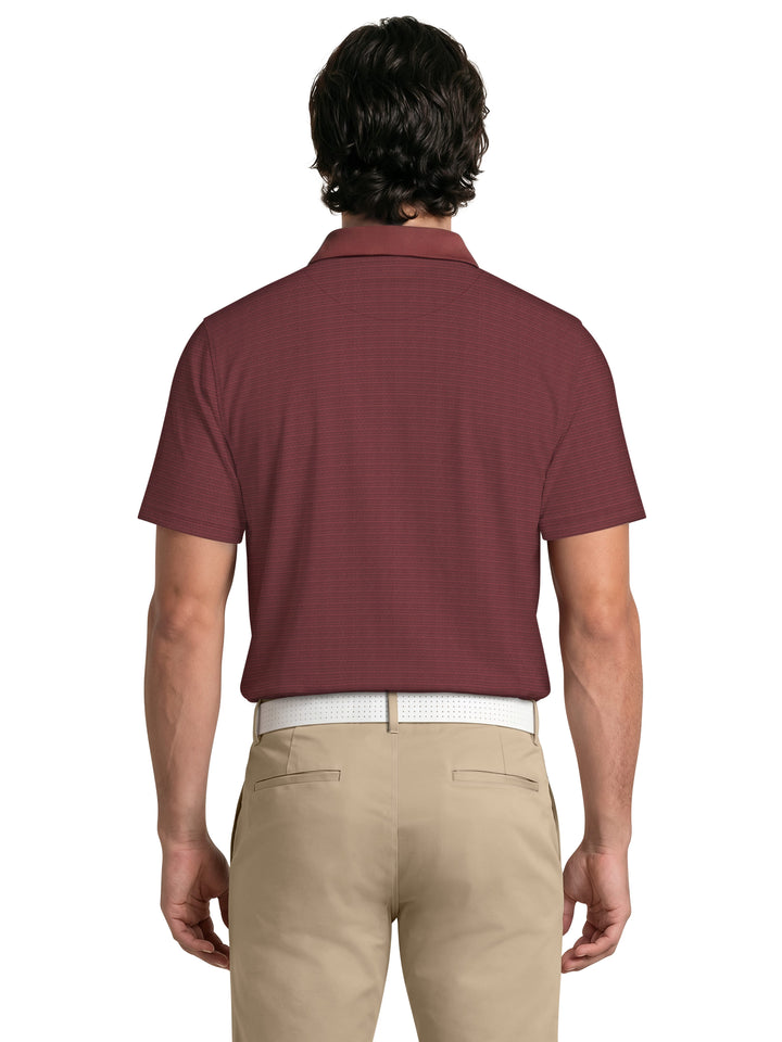 Men's Tee Novelty Block Printed Polo