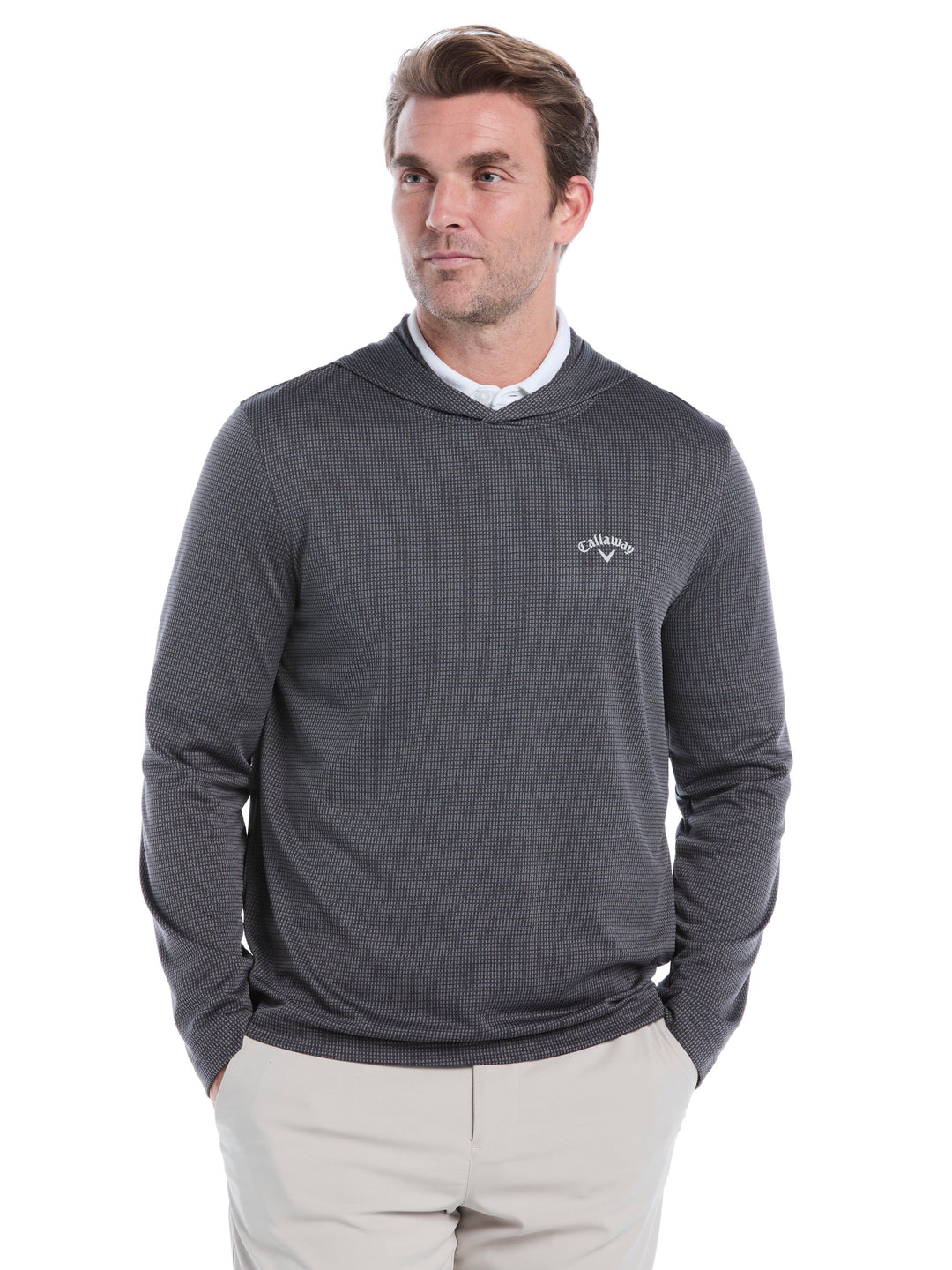 Men's Texture Coastal Hoodie