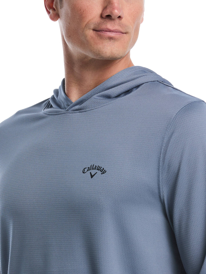 Men's Texture Coastal Hoodie