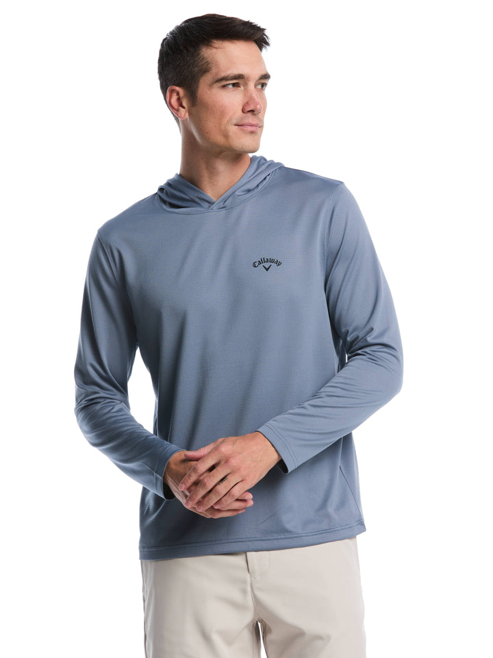 Men's Texture Coastal Hoodie