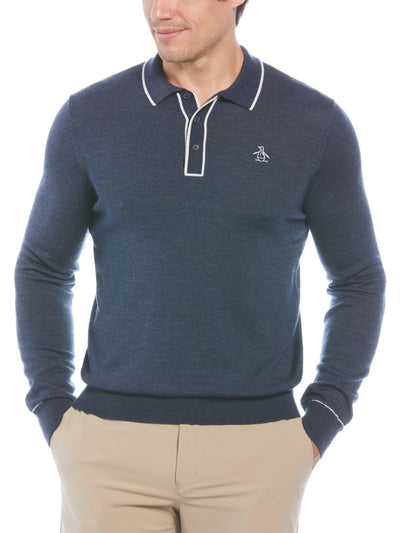 Men's The Earl Merino Wool Blend Golf Jumper