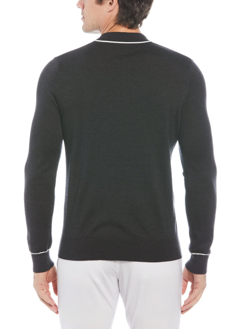 Men's The Earl Merino Wool Blend Golf Jumper