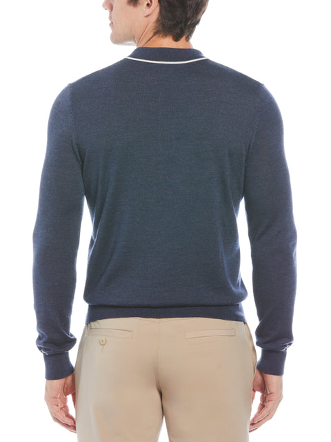 Men's The Earl Merino Wool Blend Golf Jumper