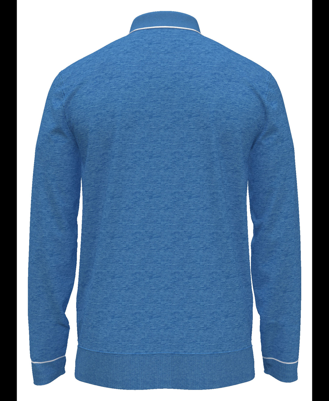 The Earl Merino Wool Blend Golf Sweater (Dk Mediterr Bl Htr) 
