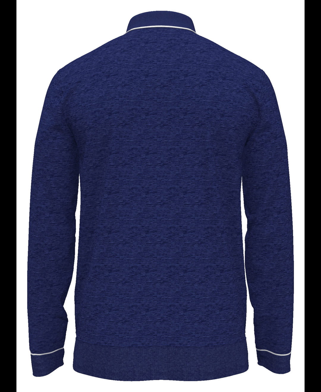 The Earl Merino Wool Blend Golf Sweater (Black Iris Bijou Hthr) 
