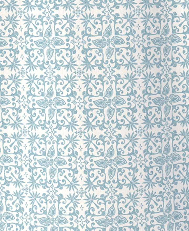 Men's Tile Print Polo (Bright White) 