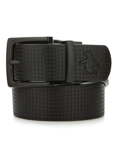 Tonal Textured Golf Belt (Caviar) 